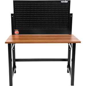 Bancada dobrável com porta-ferramentas, 1.200 mm x 1.440 mm x 640 mm, 150 kgf, VONDER