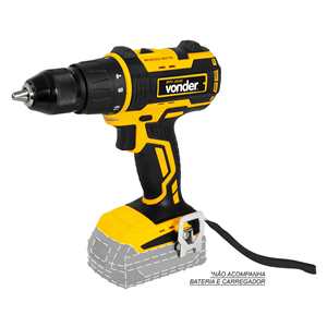 Parafusadeira/furadeira de impacto, bateria intercambiável de 18 V, sem bateria e sem carregador, IPFV 1819I VONDER