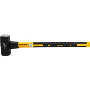 Marreta quadrada, 3,0 kg, com cabo de fibra, VONDER
