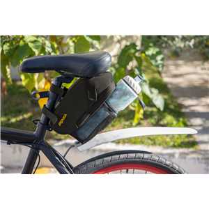 Bolsa de selim com suporte de garrafa d'água para bicicleta, VONDER