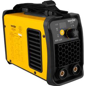 Inversor para solda com eletrodo e TIG, 120 A, RIV 125, com display digital, monofásico, 127 V~ - 220 V~ - Seleção automática, VONDER.