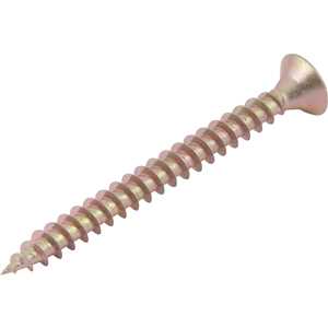Parafuso madeira chipboard, cabeça chata, fenda cruzada/pozidrive, 5,0 mm x 55,0 mm, VONDER
