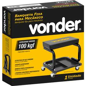 Banqueta para mecânico, fixa VONDER