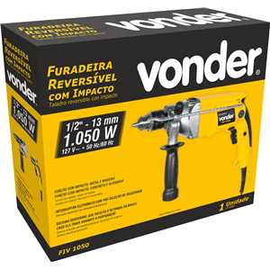 Furadeira de impacto 1/2", 1.050 W, 127 V~, FIV 1050 VONDER