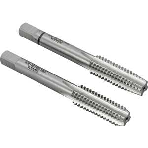 Macho manual de aço rápido 3/8" UNC, jogo com 2 peças VONDER