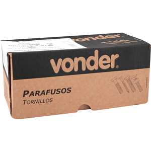 Parafuso sextavado zincado, 16 mm x 130 mm, MA, VONDER