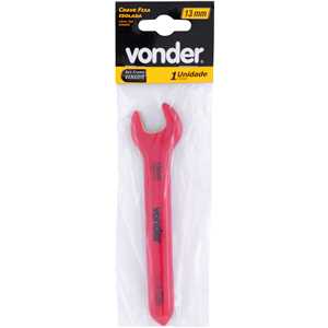 Chave fixa 13,0 mm, uma boca, isolada, IEC60900, VONDER