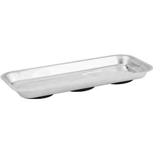 Bandeja magnética retangular, inox, 160 mm x 360 mm, VONDER