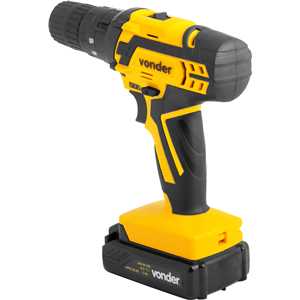 Parafusadeira/furadeira de impacto a bateria, 12 V, fonte de carregamento bivolt automática , PFV 012I VONDER