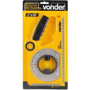 Medidor de ângulo com base magnética, VONDER