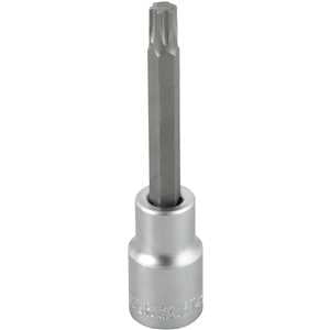 Soquete hexalobular macho longo, encaixe de 1/2", T45, VONDER
