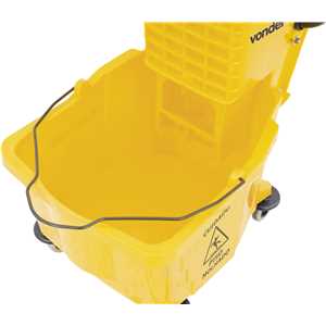 Carro balde plástico para limpeza, com espremedor, 32 litros, BEV 3200, VONDER