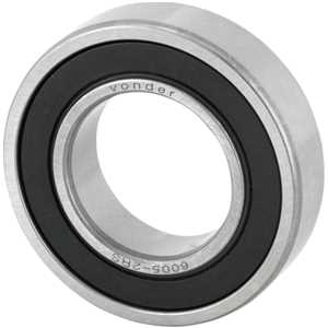 Rolamento rígido de esfera, 6005-2RS, VONDER