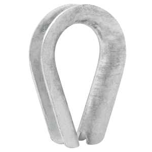 Anilha/sapatilho para cabo de aço, 15,90 mm - 5/8", VONDER