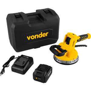 Máquina para assentar piso a bateria, com ventosa, 20 V, MAP 210, VONDER