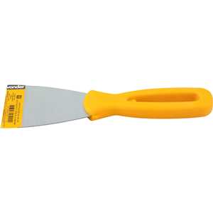 Espátula de aço, 6 cm, com cabo plástico, VONDER