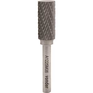 Lima rotativa cilíndrica, 6,0 mm x 16,0 mm, com haste 6,0 mm, VONDER