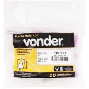 Ponta montada A-33 haste 1/4" VONDER