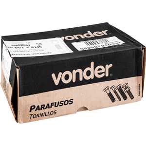 Parafuso sextavado 8.8, 18 mm x 150 mm, MA, rosca parcial, DIN 931, VONDER