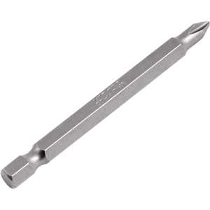Bits/ponteira phillips com encaixe 1/4", nº 1 x 75 mm, com 5 peças, VONDER