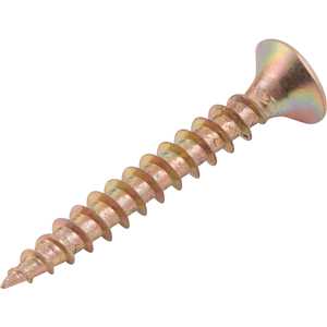 Parafuso madeira chipboard, cabeça chata, fenda cruzada/phillips, 4,5 mm x 35,0 mm, VONDER