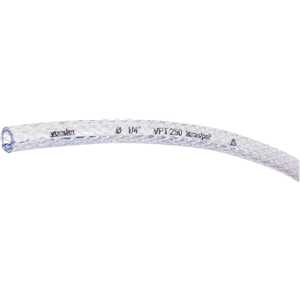Mangueira PVC cristal trançada, VPT, 250 libras,  1/4" VONDER