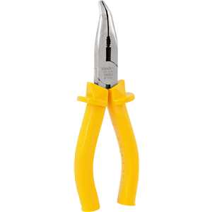 Alicate bico meia cana curvo 6", com isolação até 1.000 V, VONDER