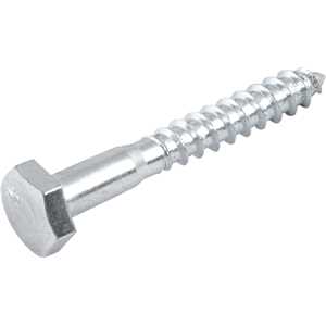 Parafuso sextavado rosca soberba 1/4" x 45 mm, cartela com 4 peças, VONDER