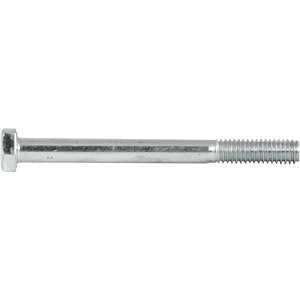 Parafuso sextavado zincado 5/16" x 3.1/2", UNC, rosca parcial, VONDER
