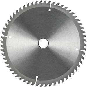 Lâmina de serra circular com dentes de metal duro/vídea, 235 mm x 30 mm, 60 dentes, VONDER