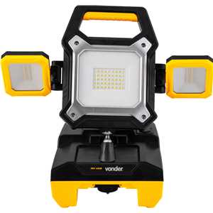Refletor de LED, bateria intercambiável de 18 V, sem bateria e sem carregador, IRV 1848 VONDER