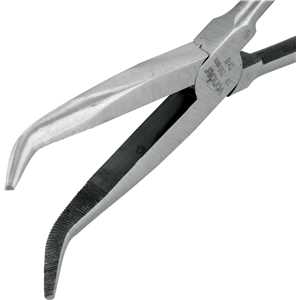 Alicate bico meia-cana curvo 11", longo, VONDER