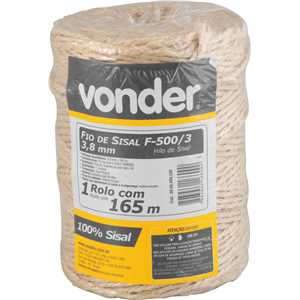 Fio de sisal, F-500/3, VONDER