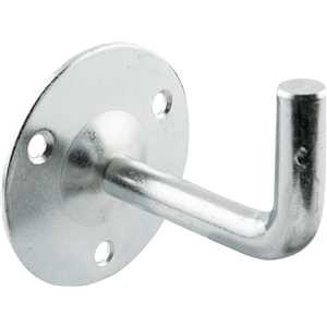 Suporte para corrimão, redondo, tipo gancho, 1/2", zincado, VONDER