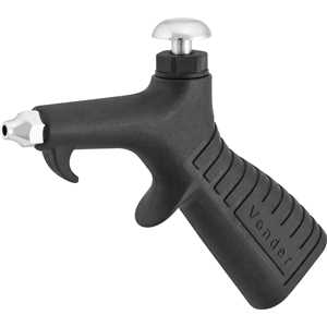 Pistola de ar para limpeza, rosca 1/4" NPT, com botão, PL 006, VONDER