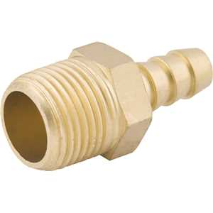 Espigão rosca macho de 1/4" NPT com escama de 5/16", cartela com 3 peças, VONDER