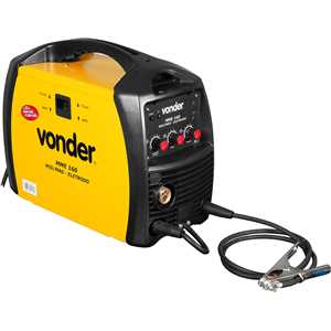Máquina para solda MIG/MAG e eletrodo, 160 A, MME 160, Minimig, 220 V~, monofásica, VONDER