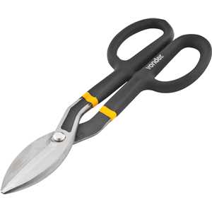 Tesoura 12", para chapas, modelo americano, corte reto, TC 120, VONDER