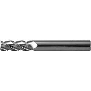 Fresa topo 6,0 mm, em metal duro, 3 cortes, polida, VONDER