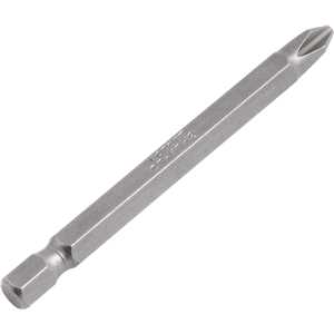 Bits/ponteira phillips com encaixe 1/4", nº 2 x 75 mm, com 5 peças, VONDER