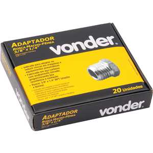 Adaptador 3/8" macho x 1/4" fêmea, VONDER