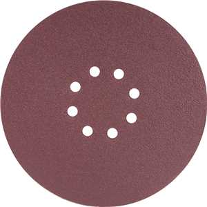 Disco de lixa com costado em pluma 225 mm, grão 60, para as lixadeiras LPV 400B, LPV 600, LPV 925, LPV 950B e LPV 1000, VONDER