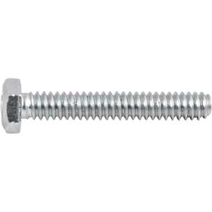 Parafuso sextavado zincado, 3/16" x 1.1/4", UNC, rosca total, VONDER