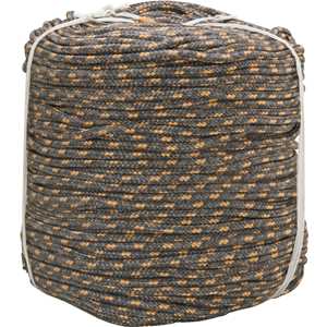 Corda multiuso, 10 mm x 147 m, cinza, NOVE54