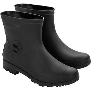 Bota de PVC preta, cano 3/4, sem forro, 35/36, VONDER