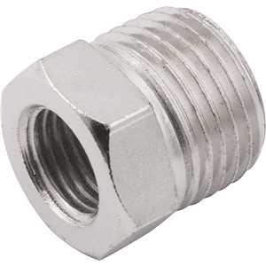 Adaptador 1/2" macho x 1/4" fêmea, cartela com 1 peça, VONDER