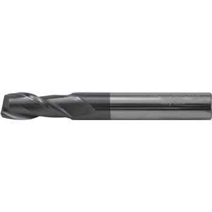 Fresa topo 10,0 mm, em metal duro, 2 cortes, VONDER