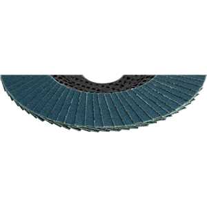 Flap-disc, disco de desbaste/acabamento, 4.1/2', cônico, grão 120, VONDER