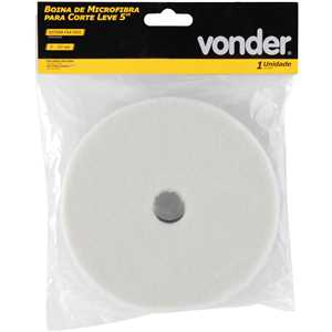 Boina de microfibra para corte leve 5", para politriz roto-orbital, VONDER