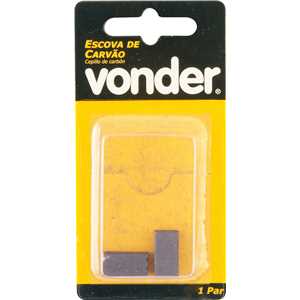 Escova de carvão para lixadeira de parede LPV 600 220 V~, VONDER